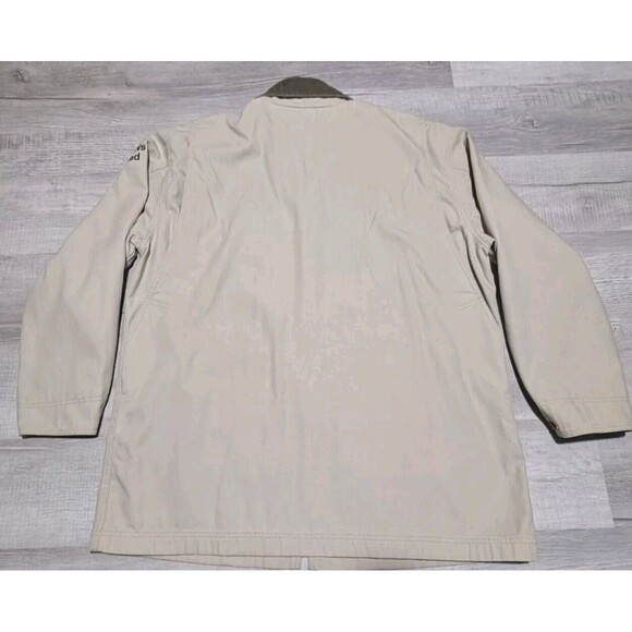 LL Bean Jacket Canvas Hunting Chore Barn Coat XXL Flannel Corduroy Collar 0JV69 - Picture 9 of 14